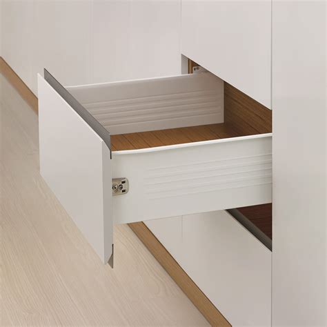 metal box drawers|kitchen metal drawer box sides.